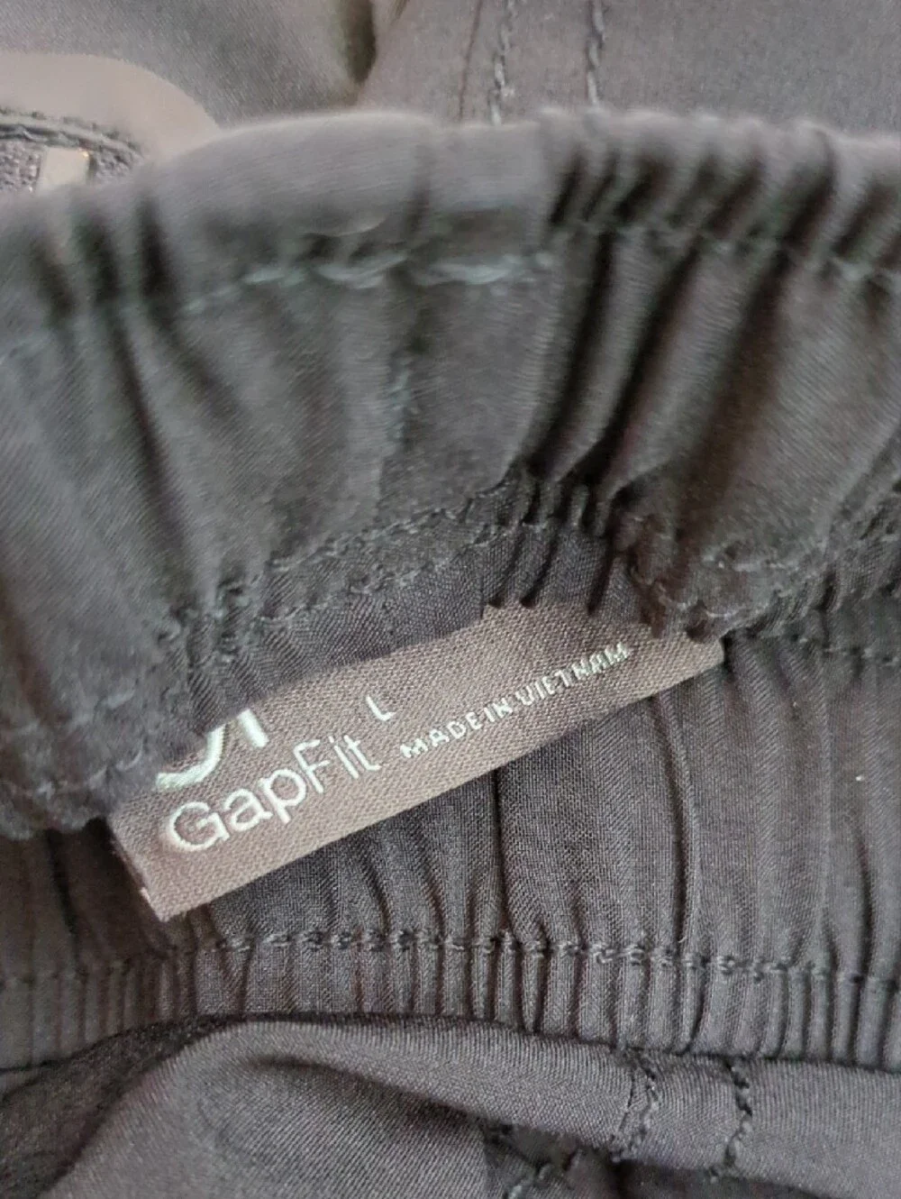 GAP Quick Dry Black Boys Elastic Waist Shorts
